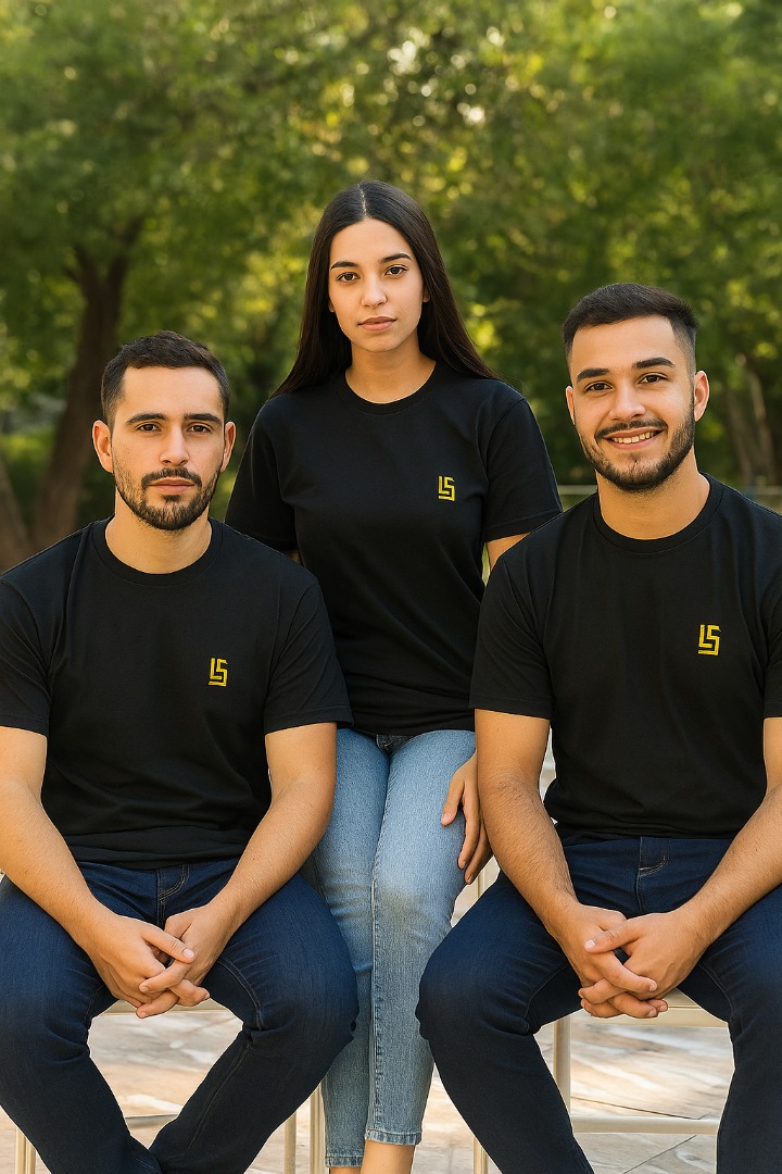 Classic Black Breathable Cotton T-shirt For Unisex